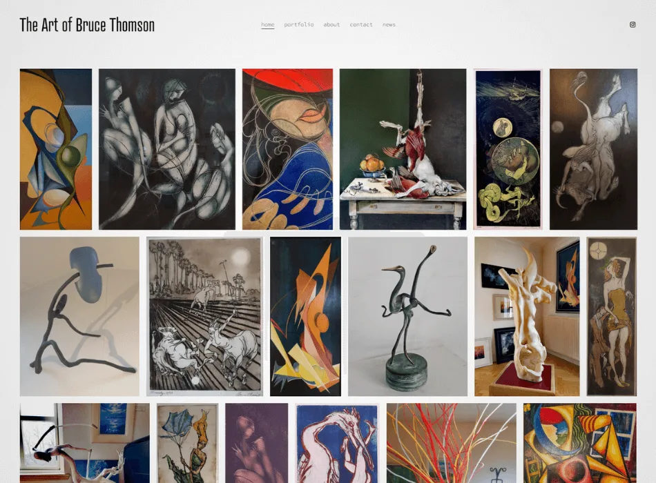 The Art of Bruce Thomson