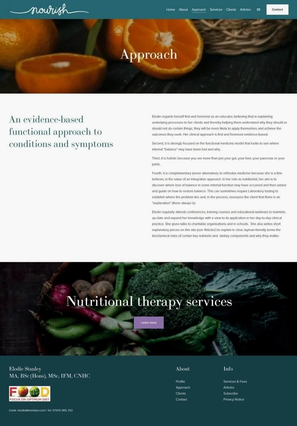 Approach — long-form, evidence-led, calm to read