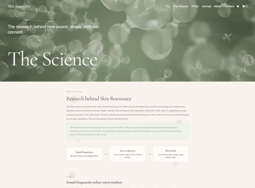 The Science — long-form, peer-reviewed citations